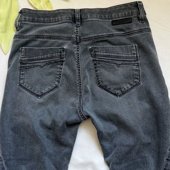 ⭐️diesel Denim Stretch Cropped Faiza-NE Sweat Jog Jeans⭐️ - Picture 7 of 8